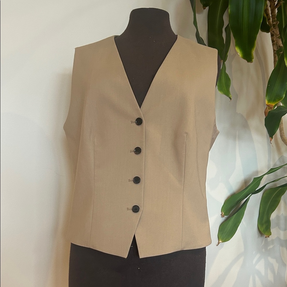 ZW Collection Zara Classic fit Button-Up Vest